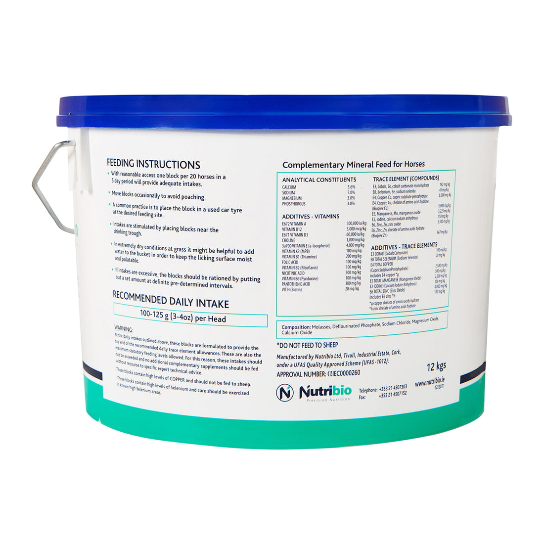Nutribio Horse Mineral Lick 12kg